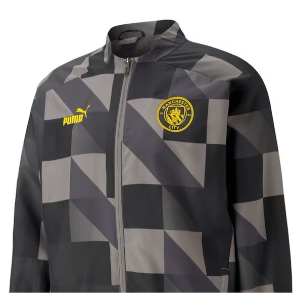 Puma Manchester City Track soccer jacket windbreaker- S - Picture 2 of 5